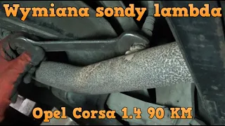 Wymiana sondy lambda - Opel Corsa D 1.4 90 KM