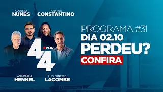 Perdeu o programa? Confira como foi a apuração das eleições nesse domingo, 02/10