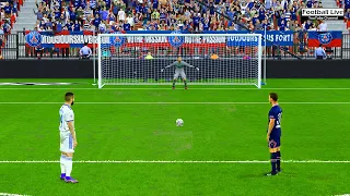 PSG vs REAL MADRID | Penalty Shootout | UEFA Champions League UCL 2022 | eFootball PES 2021