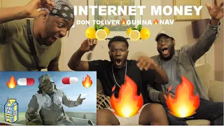 Internet Money - Lemonade ft. Don Toliver, Gunna & Nav (Dir. by @_ColeBennett_) REACTION