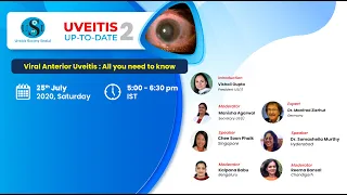 Viral Anterior Uveitis : All you need to know  | Uveitis Up-to-date 2 | 25th July, 2020