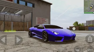 Madout2 modified Lamborghini Blue collar