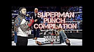 WWE Roman Reigns Superman Punch Compilation | World Wrestling Entertainment | DriveMeCrazy