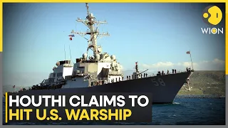 Red Sea Crisis: Houthi militants claim to hit USS Lewis B. Puller warship | WION News