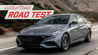 The 2021 Hyundai Elantra N-Line Hits the Sweet Spot | MotorWeek Road Test