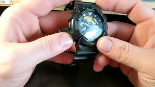 Замена батарейки на G-Shock с настройкой