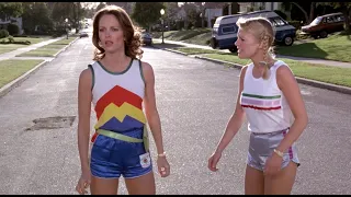 Jaclyn Smith & Cheryl Ladd In Satin Shorts in Marathon "Charlies Angels" 1080P BD