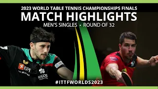 Patrick Franziska vs Joao Geraldo | MS R32 | 2023 ITTF World Table Tennis Championships Finals