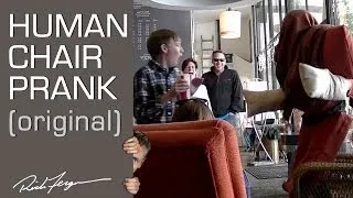 Human Chair Scare Prank (Original)