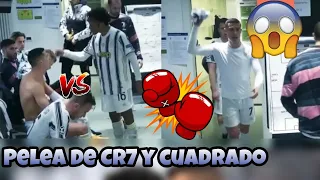 Pelea de Cristiano Ronaldo y Juan Cuadrado