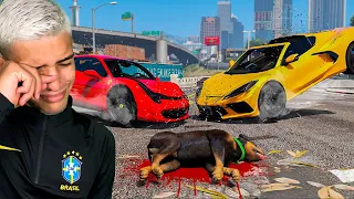 O CHOP PODE SOBREVIVER A IMPOSSÍVEIS BATIDAS REALISTAS NO GTA 5?