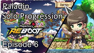 Maplestory Reboot GMS | Episode 6: Early Game Gearing | Level 160 to 180 | Paladin Solo Progression