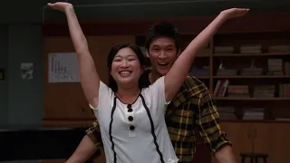 Glee - Full Performance of "Sing!" // S2E4 (Harrry Shum Jr. & Jenna Ushkowitz)