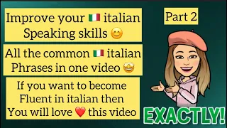 Learning italian 🇮🇹! Italian for beginners All the basic italian in 10 minutes 🔥italian language