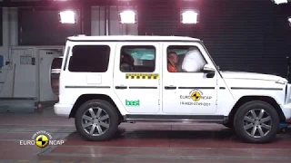 Euro NCAP Crash Test of Mercedes-Benz G-Class 2019