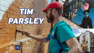 Painting History: Interview with Mural Artist/Painter Tim Parsley | arts IN focus