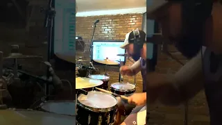 Gravando Vaneira (Gravação de Bateria)