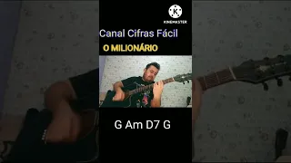 Como tocar O Milionário  no violão com Cifras Fácil