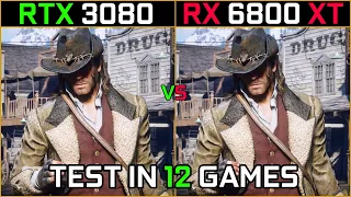 RTX 3080 vs RX 6800 XT | Test in 12 Games | 1440p - 2160p