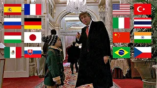 "KEVIN AND DONALD TRUMP" in different languages
