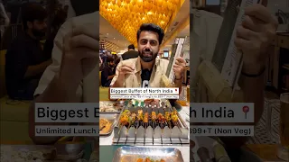 The Barbeque Times - Biggest Buffet Restaurant of North India 🤤 | Best Buffet in Gurgaon #shorts