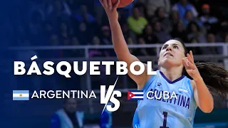 BÁSQUETBOL | Bronce femenino Argentina vs. Cuba