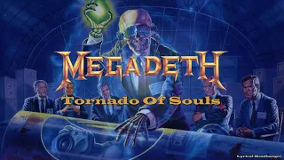 Megadeth - Tornado Of Souls (Lyric Video) #lyrics #megadeth