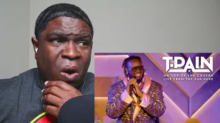 T-Pain CAN SING WITHOUT AUTOTUNE 😮 T-Pain - Tennessee Whiskey | On Top Of The Covers Reaction