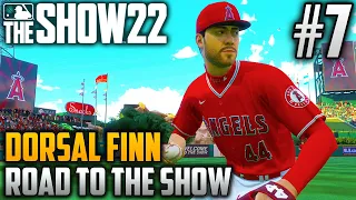 MLB The Show 22 Road to the Show | Dorsal Finn (Left Field) | EP7 | MAJOR LEAGUE DEBUT