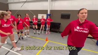 Hitting Drills for a Team Practice 🏐🔥 How to Hit Better