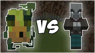 Mega Spud vs Vindicator - Minecraft Mob Battle