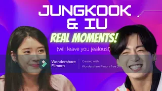 JUNGKOOK and IU MOMENTS that will make you jealous! Compilation of how much JUNGKOOK LIKES IU!