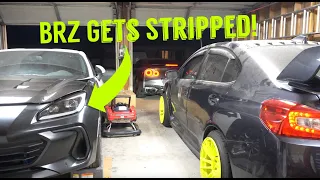 2022 Subaru BRZ Gets Seibon TS Carbon Fiber Hood + Tear Down!