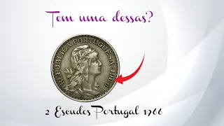 1 Escudo 1966 República Portuguesa