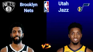 Brooklyn Nets at Utah Jazz NBA Scoreboard Play by Play I Mar 24 2021