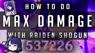 Raiden Hypercarry Guide | Rotation Explained | Genshin Impact