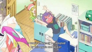 Shouta trying to resist lucoa ||Kobayashi-san Chi No Maid Dragon Season 2 Episode 7