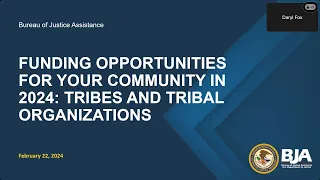 Funding Opportunities for Your Community in 2024: Tribes and Tribal Organizations