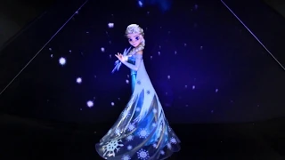 Elsa Frozen hologram - HOLOBOX