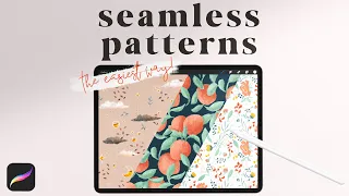 Perfect Seamless Pattern Repeats in Procreate 5