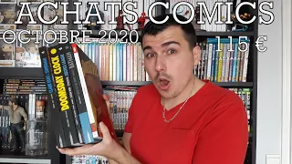 MES CHOIX COMICS OCTOBRE 2020 - URBAN COMICS ME RUINE ! BOOK HAUL COMICS