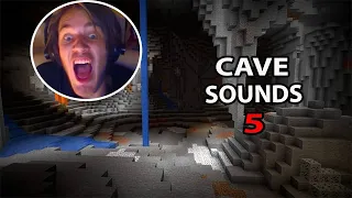 Gamers Reaction to Minecraft Cave Sounds (5)