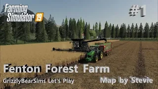 Farming Simulator 19 ᴴᴰ  Fenton Forest Farm Let's Play - by Stevie  🚜  Episode 1