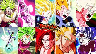 ALL DOKKAN FESTIVAL EXCLUSIVES SUPER ATTACK ANIMATIONS September 2021 DBZ Dokkan Battle