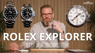 UD AF BOKSEN - Rolex Explorer I & II