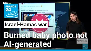 Israel falsely accused of sharing fake images of Hamas atrocities using AI • FRANCE 24 English