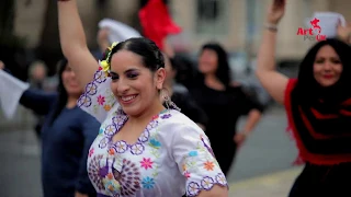 Marinera Flashmob ArtPerUK Londres UK