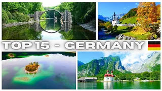 TOP 15 destinations in Germany -2023- the most beautiful sights and places that everyone should see