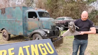 Inside The Jeepers Creepers Screen Used Truck & Horror Film Movie Props / The Milestone In Charlotte