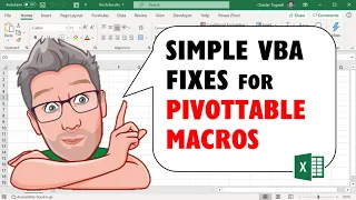 Simple VBA Fixes for Excel PivotTable Macros